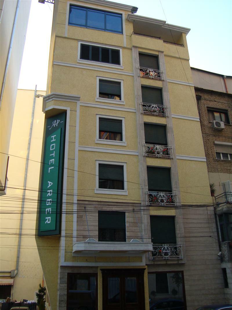 Arber Hotel Tirana Exterior foto